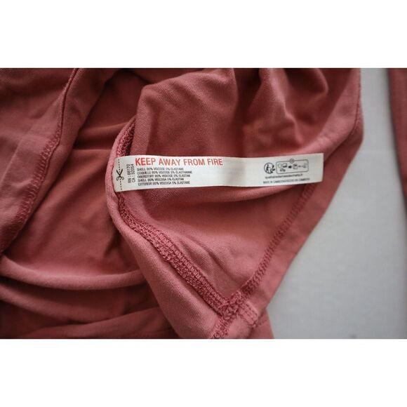 Intimately Free People OB1776956 Women's Sz Medium Pink Scoop Neck L/S Top - Picture 8 of 8